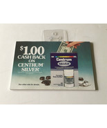 Vintage centrum silver store display cashback pull off rebate form coupons  - €17,15 EUR
