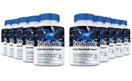 10 Pack SciatiSoothe Capsules, Max Strength Pills Cognitive and Brain He... - $235.98