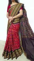 Embrace the Richness of Ikkat Silk with Pochampally Saree Celebration We... - £117.98 GBP
