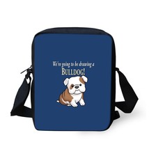 Fashion Pug Dog Pattern Crossbody Bags Kawaii Girls Mini Messenger Bag Shoulder  - £17.25 GBP