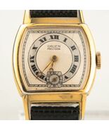 Vintage Donna Gruen Placcata Oro Mano-Avvolgimento Art Déco Orologio W/ ... - €603,27 EUR