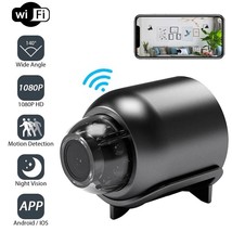 1080P Hd Mini Wifi Camera Baby Monitor Indoor Security Night Vision Camera - £27.96 GBP