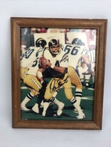 Dan Fouts Signed Nfl San Diego Los Angeles Chargers 8&quot; X 10&quot; Color Photo Framed - £23.52 GBP