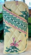 Vera Bradley Double Eyeglass Case Hope Lily of the Valley BCA Retired Pa... - $26.79 CAD