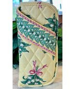 Vera Bradley Double Eyeglass Case Hope Lily of the Valley BCA Retired Pa... - $19.00