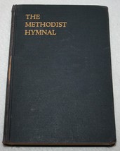 The Methodist Hymnal 1935 Gospel Songs Book Blue Hardcover Vintage Church Music - £10.07 GBP