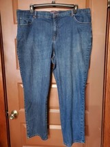 Gloria Vanderbilt Jeans Womens Size 20W Med Wash Straight Leg - £11.61 GBP