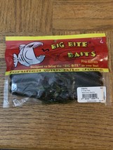 Big Bite Baits 4 Craw Tube (12) Watermelon/Chartreuse