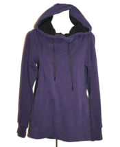 Lululemon Women&#39;s Hoodie Size 4 Purple Drawstring Warm  Hooded Sweatshirt - £28.35 GBP