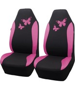 Flying Banner Butterfly car seat Covers ful Set Fashion Universal Lady W... - $59.34 CAD