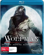 The Wolfman Blu-ray | Anthony Hopkins, Benicio Del Toro | Region B - £14.22 GBP