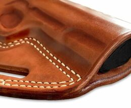Fits Ruger SR 22/ 22 LR 4.5”BBL Leather Belt Holster Open Top #1389# RH image 3