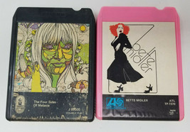 The Four Sides of Melanie Bette Midler Set of 2 8 Track Tapes - $11.35