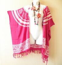 CB345 Turtle Cardigan Duster Kaftan Dolman Hippy Jacket Cover up Top - u... - $24.90