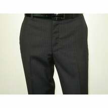 Men's Suit Wool Cashmere Georgio Cosani Two Buttons 910-04 Gray Pinstripe image 10