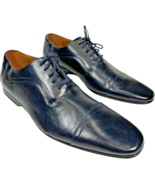 Giorgio Brutini men&#39;s Maurice blue faux leather cap toe loafers 82892C s... - €23,15 EUR