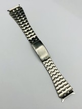Vintage 1970&#39;s omega stainless steel watch strap,used,19.4mm,straight lugs - £61.51 GBP