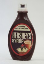 VINTAGE 1980s Hershey&#39;s Chocolate Syrup Refrigerator Magnet - £11.66 GBP