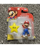 World Of Nintendo Mario With Superstar Jakks Pacific New With Damaged Pa... - $124.92 MXN
