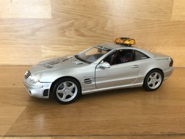 Maisto Mercedes SL 55 AMG Safety Car Diecast Model Car-Scale 1/18-Silver... - $92.00
