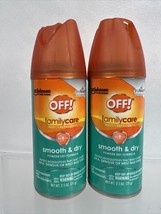 (2) OFF! Mosquito Repellent Smooth &amp; Dry Spray Travel Purse 2.5oz COMBIN... - $9.49