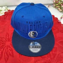 New Era 9fifty Dallas Mavericks 2tone SnapBack Hat Cap NBA Basketball Script - $22.98