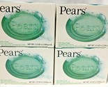 (4) 2 Packs Pears Bar Soap With Lemon Flower Extract Oil Clear Soap 3.5 oz  - £23.41 GBP