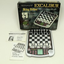 Excalibur King Arthur Advanced Electronic Chess Game Set Tested - £26.16 GBP