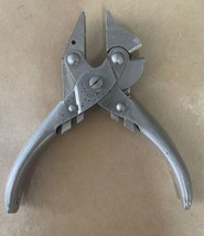 Vintage Sargent &amp; Co. New Haven, CONN. 5-1/2” Parallel Pliers with Side Cutters. - £17.17 GBP