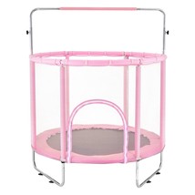 55" Trampoline for Kids Mini Toddler Trampoline with Net Indoor Outdoor - $2,894.31 MXN