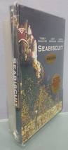 N) Seabiscuit (DVD, 2003) Widescreen with Bonus Seabiscuit Paperback Book - £3.96 GBP