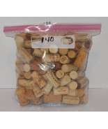Huge Lot of 140 Wine Corks Rare HTF Crafting - $49.45