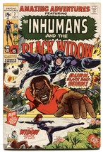 Amazing Adventures #7 1971- INHUMANS- Black WIDOW- VG/F - £21.79 GBP