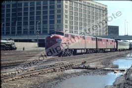 Original Slide Gulf Mobile &amp; Ohio GM&amp;O 103A EMD E7A 17th St Chicago IL 3-25-1972 - £11.18 GBP