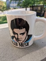 Vintage   Elvis Presley coffee cup mug.... theface that changed music  - $24.90