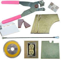 Tile And Glass Cutting Kit Left Handed Tile Saw Blades for Corners and Notches - £38.91 GBP