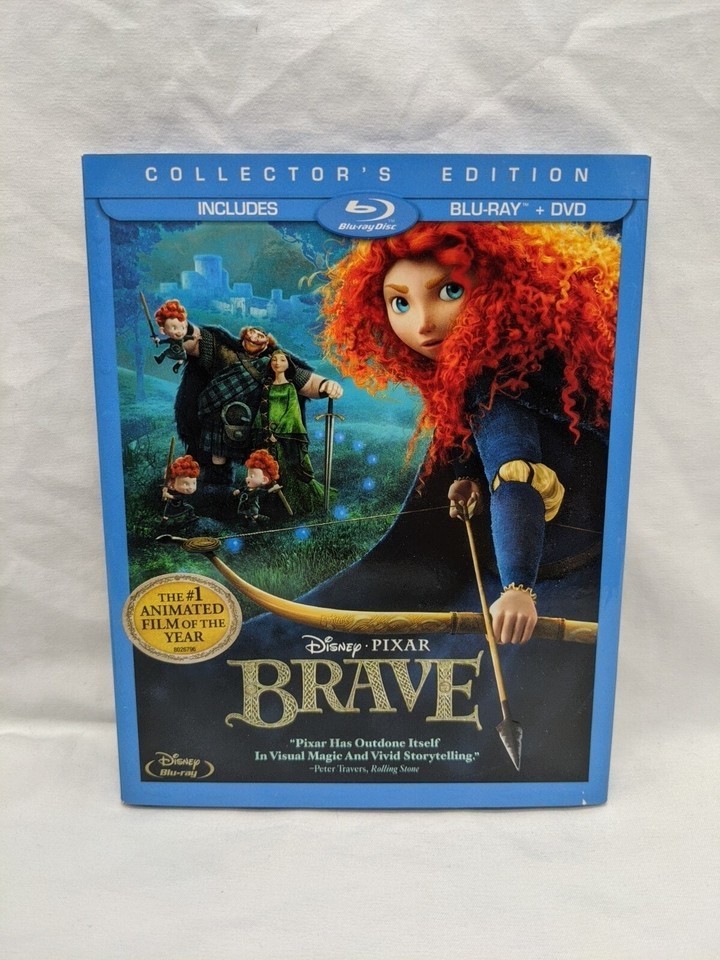 Disney Pixar Brave Collector&#39;s Edition Blu Ray DVD Combo Movie - $9.90