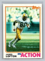 James Lofton #365 1982 Topps Green Bay Packers In Action - £1.59 GBP