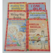 Vintage Lot of 6 Scholastic Reader Paperback Books Level 1, 2, &amp; 3 - £13.17 GBP