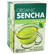 Eden Foods Organic Sencha Green Tea, 16 Tea Bags - £7.15 GBP