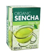Eden Foods Organic Sencha Green Tea, 16 Tea Bags - $12.13 CAD