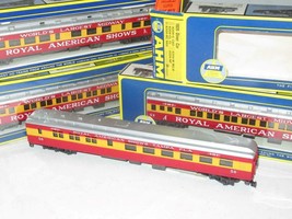 HO VINTAGE AHM ROYAL AMERICAN FOUR CAR PASSENGER SET - NEW IN THE BOX- S25 - $102.58