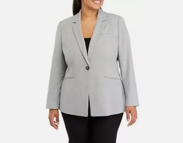 The Limited Gray Career Long Jacket Blazer Size 20 W Women Plus $134 - £59.82 GBP