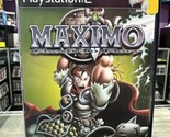Maximo: Ghosts to Glory (Sony PlayStation 2, 2002) PS2 CIB Complete Tested! - $18.23