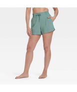 All In Motion Women&#39;s Active Light Mid Rise Woven Shorts X-LARGE Moss Gr... - $31.50 CAD