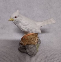 Enesco White Bird on Limb Figurine 3&quot; - £13.30 GBP