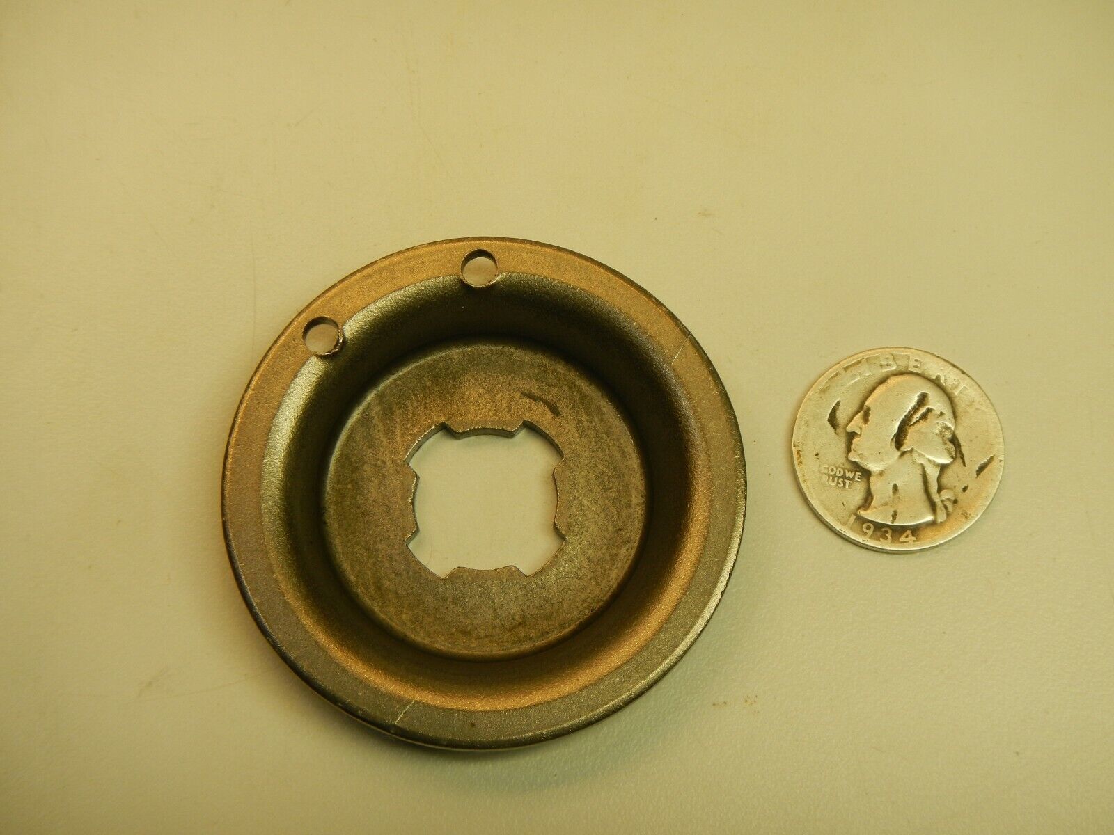 Kickstart Starter Shaft Return Spring Plate 1975 1976 Husqvarna 175 GP - $19.79