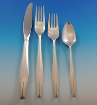 Diamond by Reed and Barton Sterling Silver Flatware Set Service 48 pieces Modern - £3,406.24 GBP