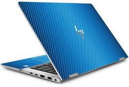 LidStyles Carbon Fiber Laptop Skin Protector Decal HP Elitebook x360 1030 G3 G4 image 3