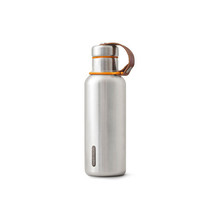 Black Blum Stainless Steel Insulated Water Bottle 0.5L - Orange - £44.81 GBP